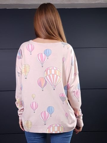 Дамска кашмирена блуза Balloons Minority 8687 - 4