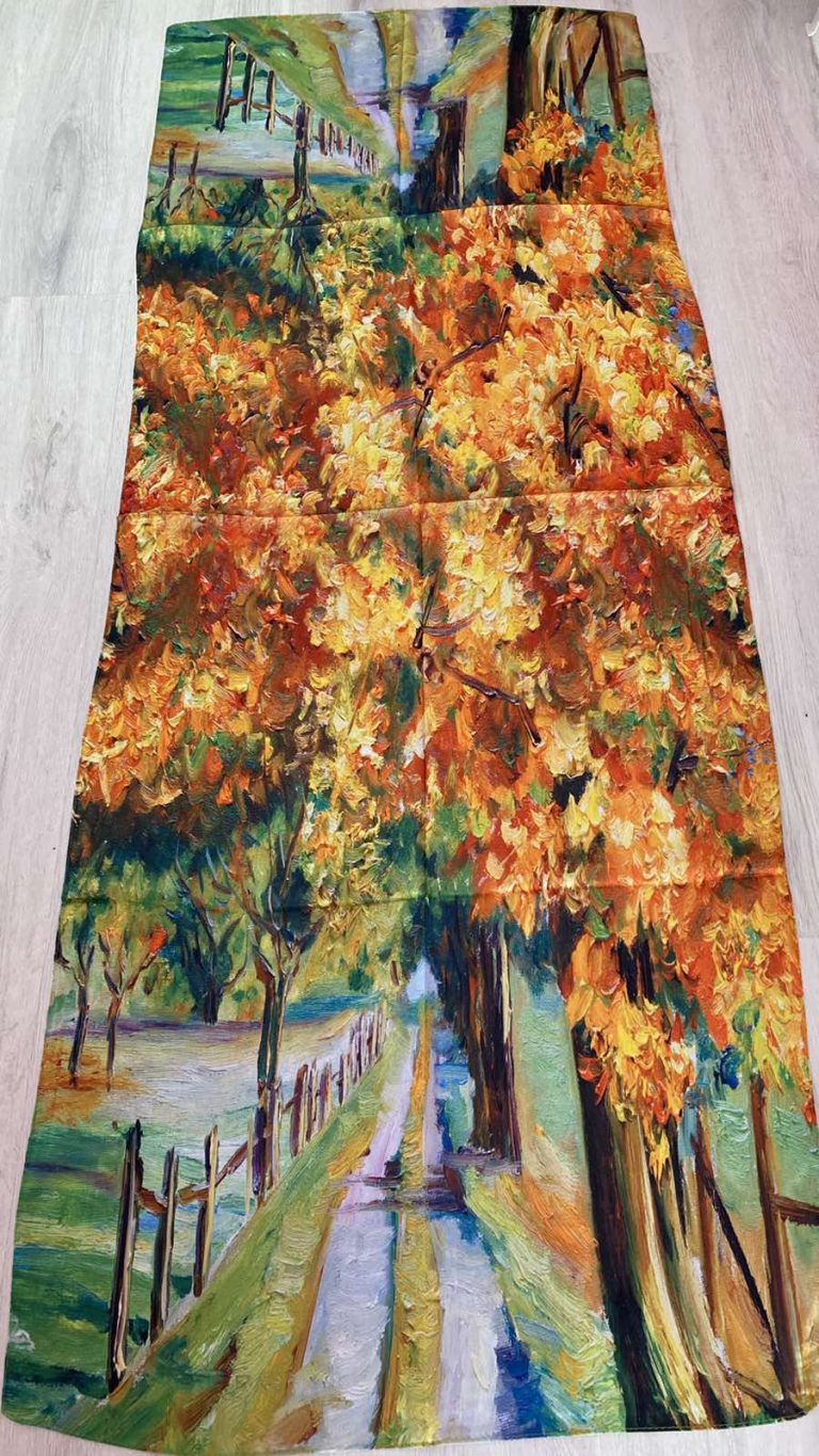 Копринен шал “Beautiful nature” 504