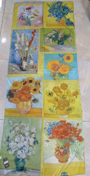Шал Sunflowers - Vincent van Gogh 256 - 1