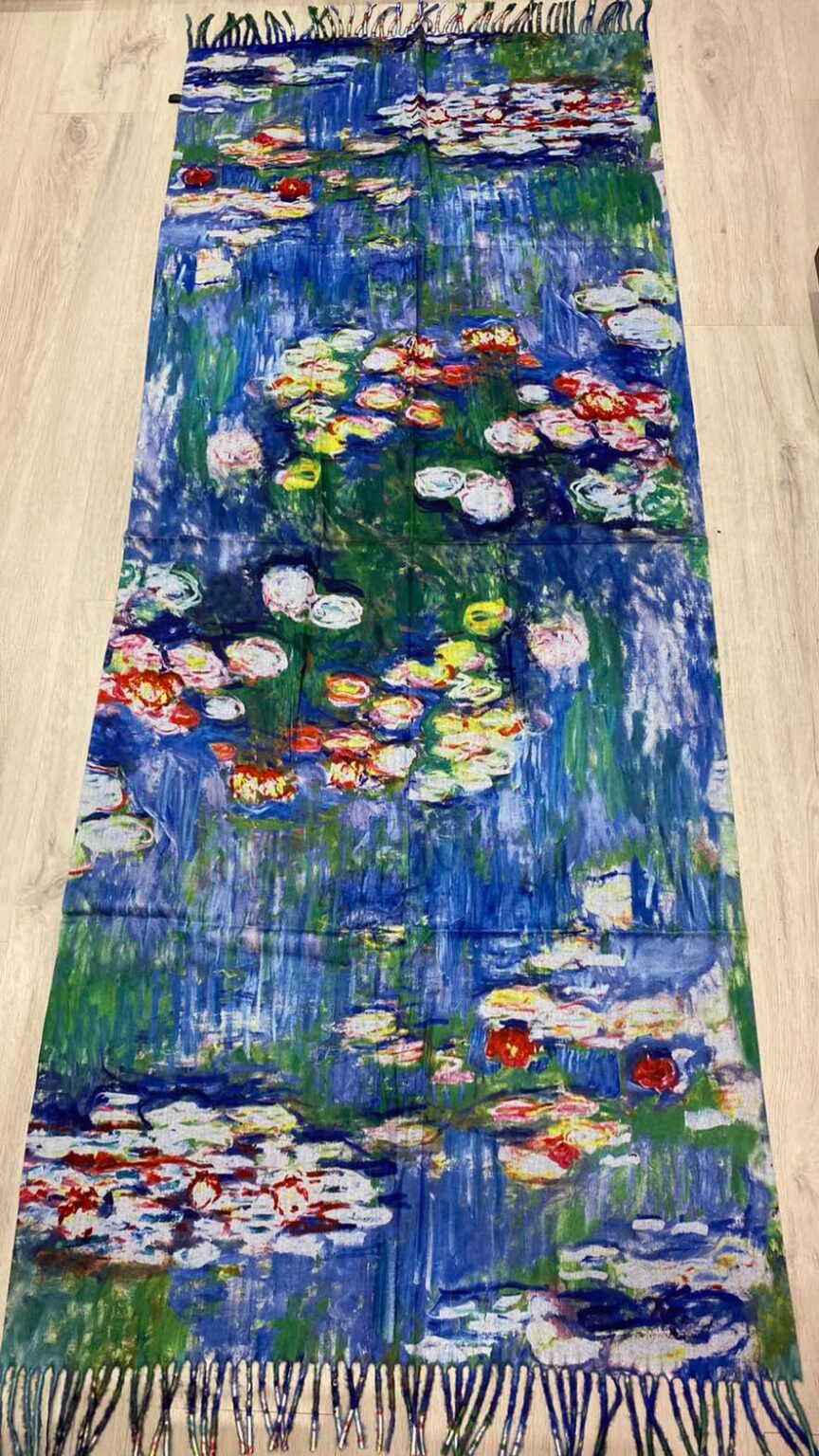 Кашмирен шал - картина Waterlillies
