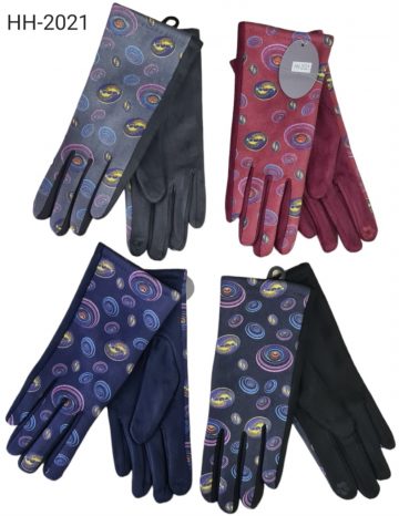 Дамски велурени ръкавици Fashion HH 2021