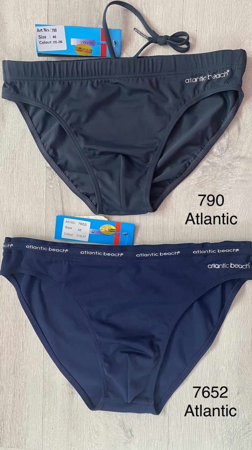 Изрязани мъжки бански Atlantic 790