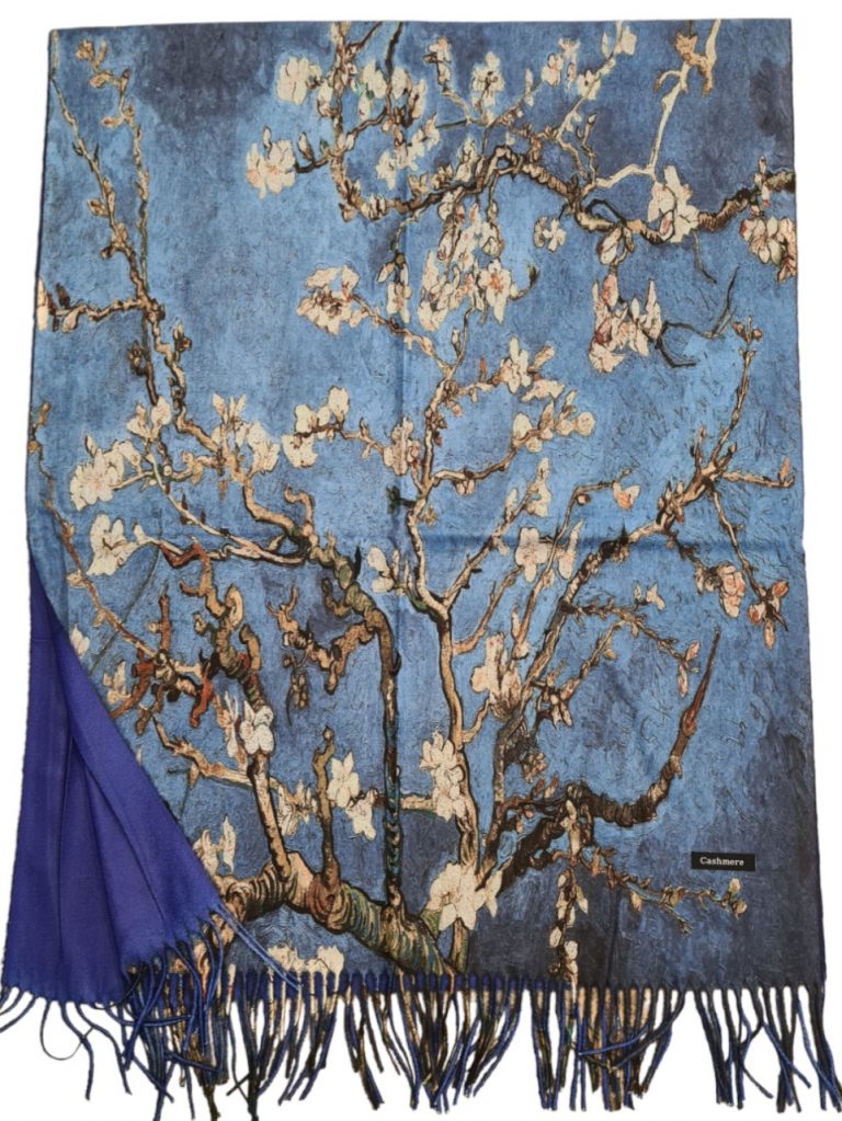 Кашмирен шал – картина “Almond blossom”