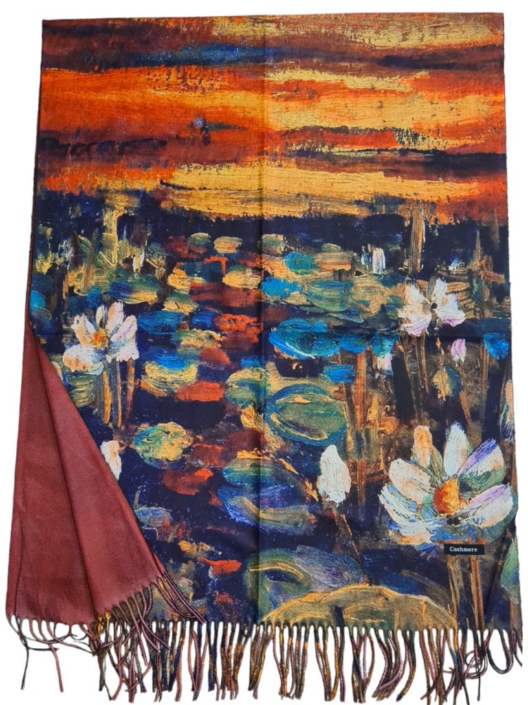 Кашмирен шал - картина Lillypads
