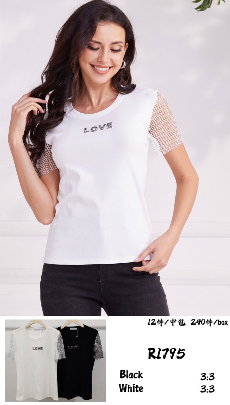 Дамска тениска Love R 1795