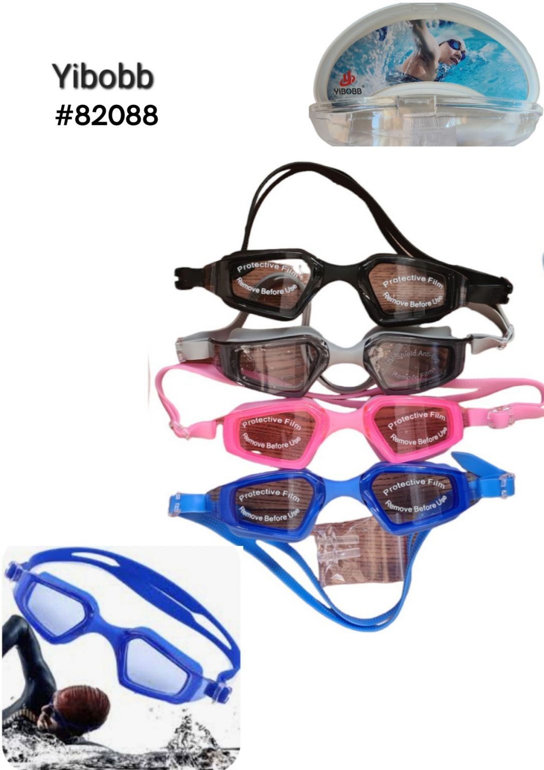 Очила за плуване Yibobb 82088