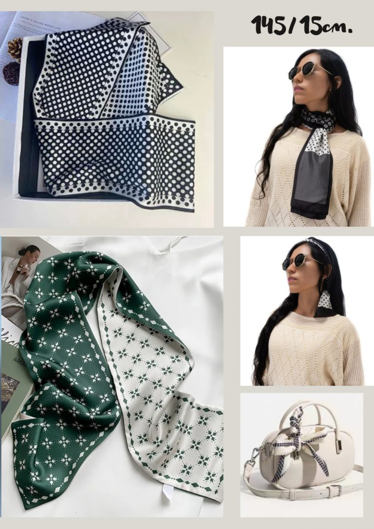Дамски копринен шал Silk 4