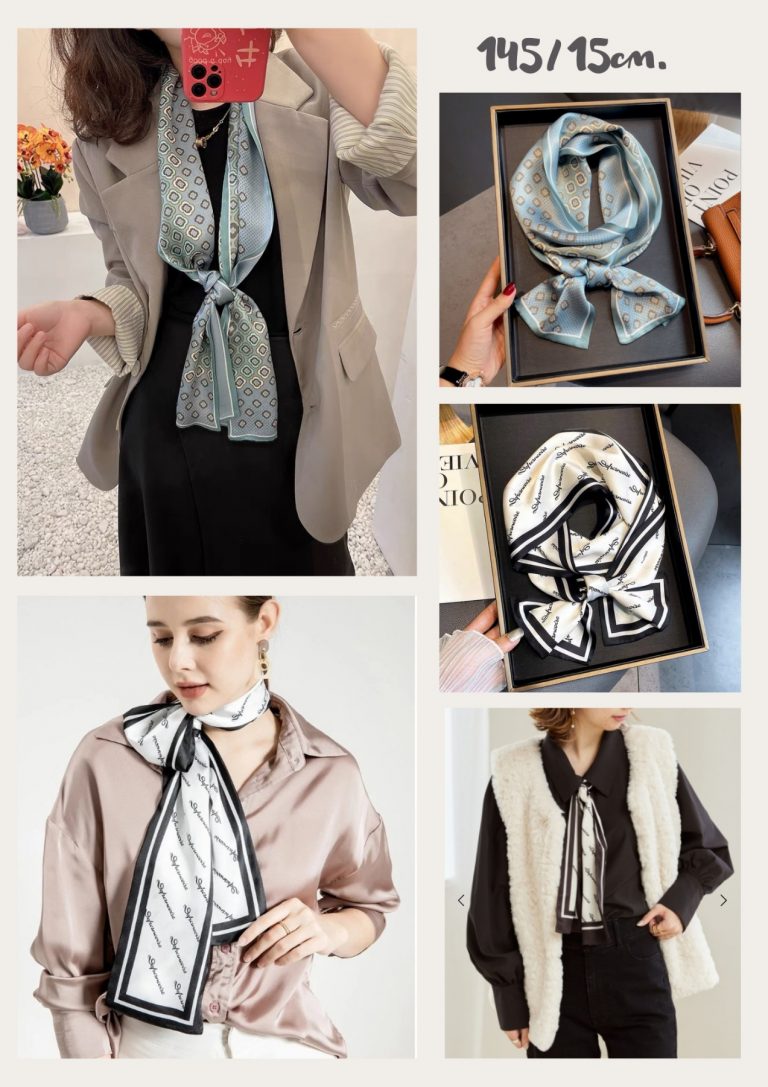 Дамски копринен шал Silk 11