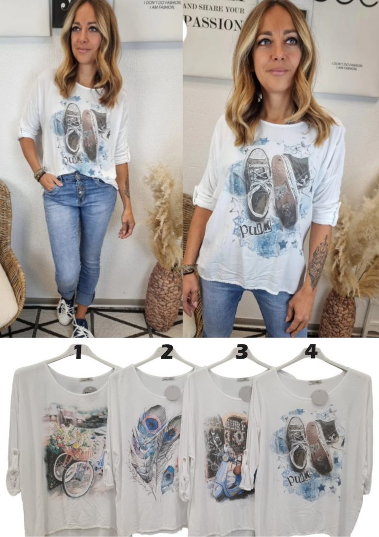 Дамска блуза 7/8 ръкав SL 2