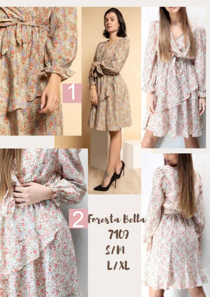 Дамска рокля Foresta Bella 7109 - 0