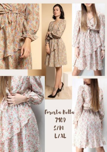 Дамска рокля Foresta Bella 7109